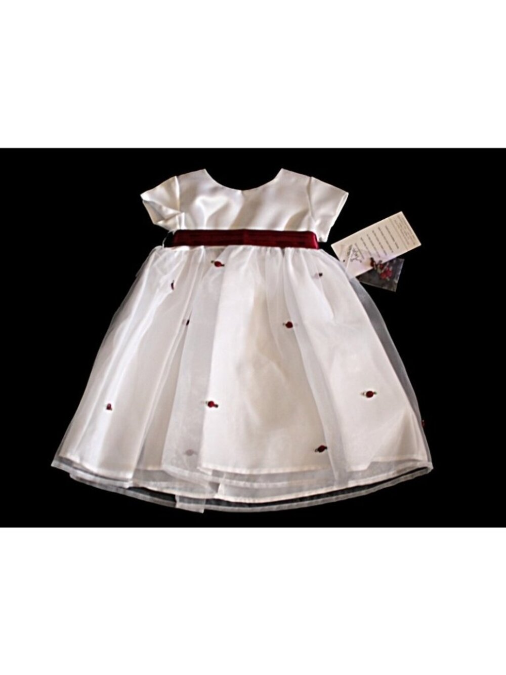 New Us Angels Flower Girl Easter Dress Special Occasion Portrait Size 24 Months